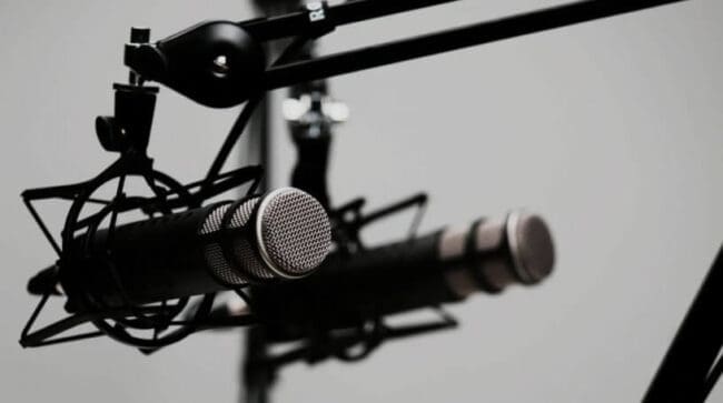 Microphones for interview