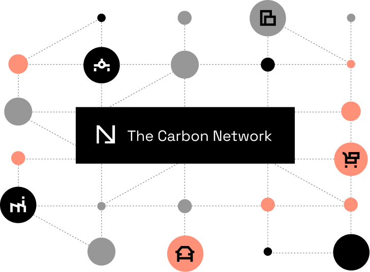 Carbon network illustraion